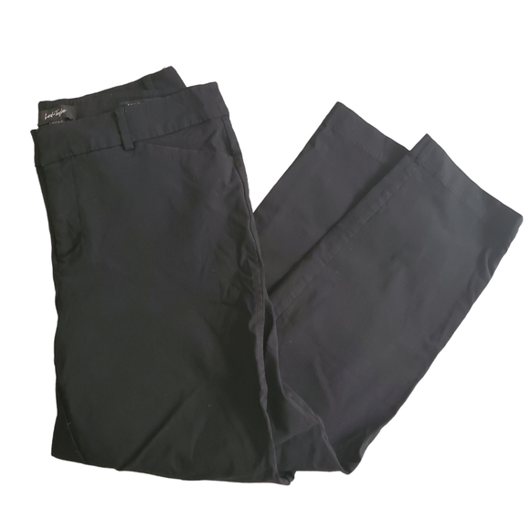 Lord And Taylor Womens Black Pants Crop Kelly Ankle Size 10 - Picture 4 of 10